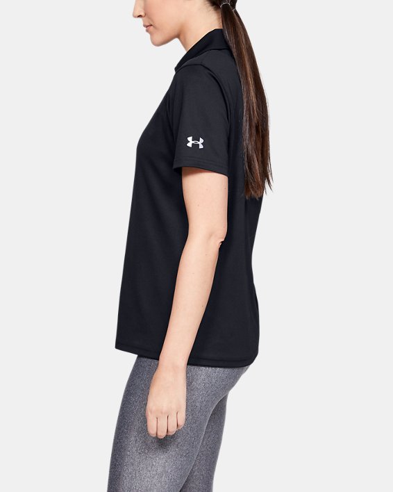 Women's UA Performance Polo in Black image number 2